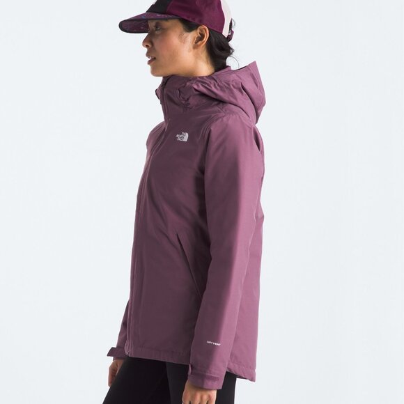 NEW North Face Womens Carto Triclimate 3-in-1 Jacket L NWT Midnight Mauve - Picture 7 of 16